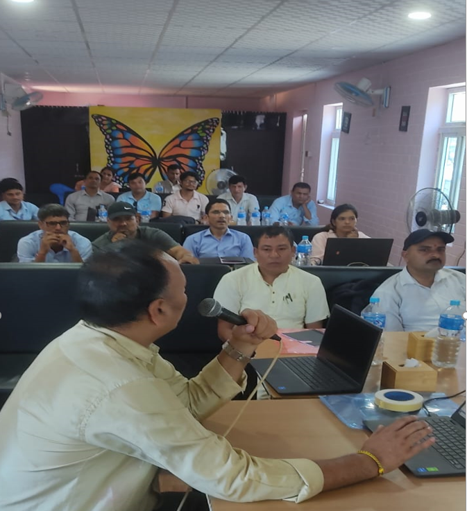 workshop Facilator Prayag Raj Joshi